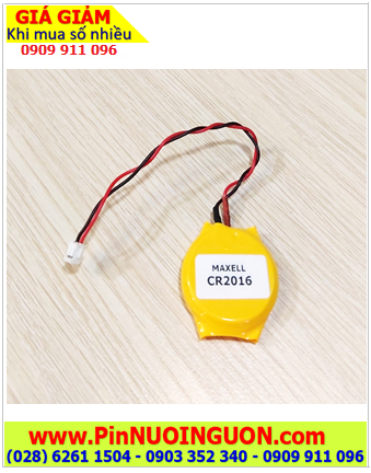 Pin CMOS Maxell CR2016-WR, Pin nuôi nguồn CMOS 3v lithium Maxell CR2016-WR chính hãng 